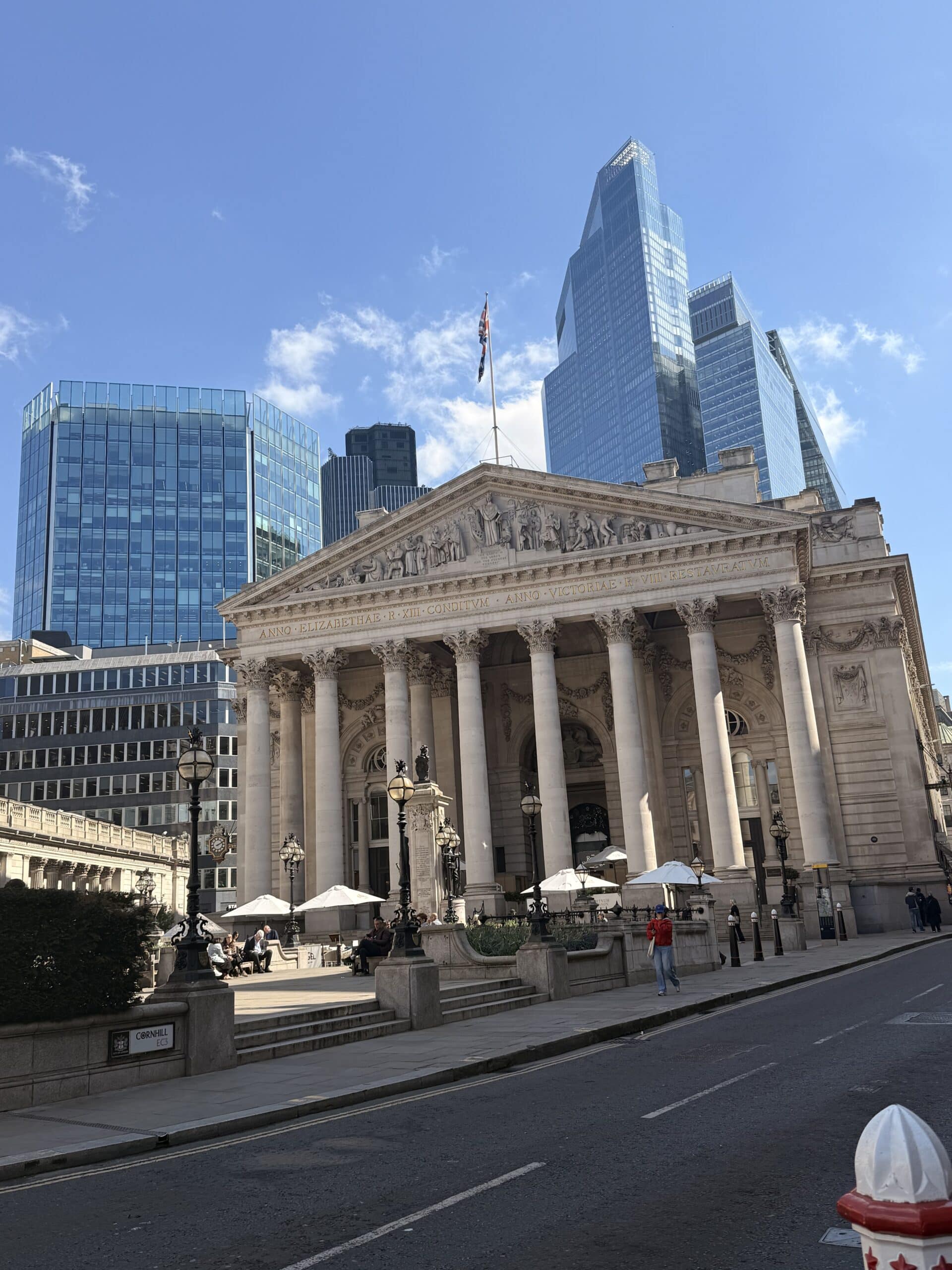 Royal Exchange, site visit